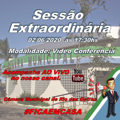 Sessão Extraordinária 02/06/2020