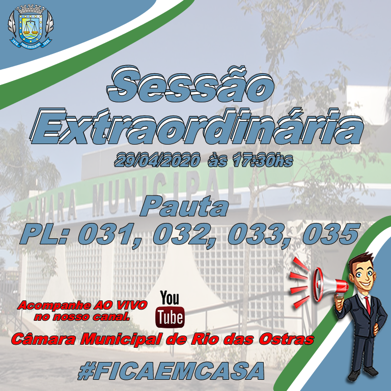 Sessão Extraordinária 29/04/2020