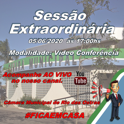 Sessão Extraordinária 05/06/2020