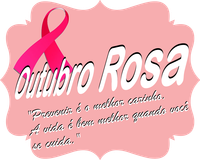 Outubro Rosa prevenção do câncer de mama.