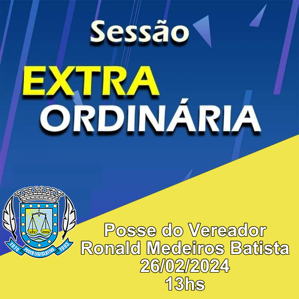 Sessão de Posse